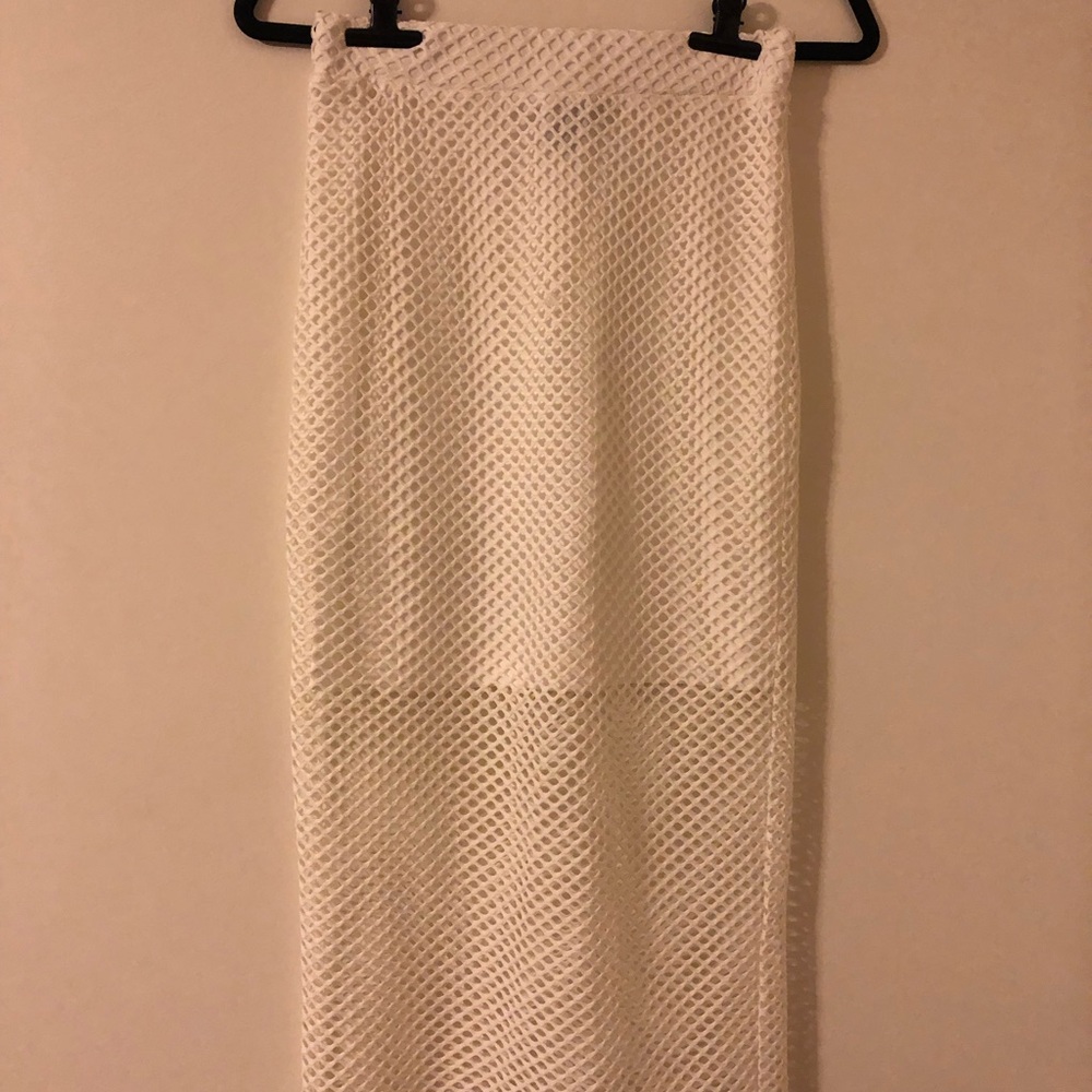 Fishnet Pencil Skirt
